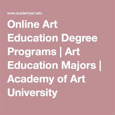 Online Art Education Degree Programs | Art Education Majors | Education ...