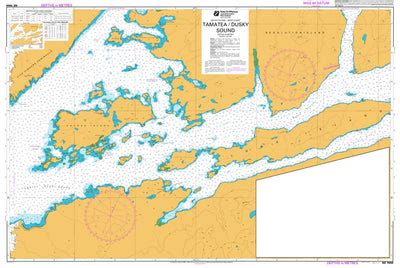 Dusky Sound map by Land Information New Zealand | Avenza Maps