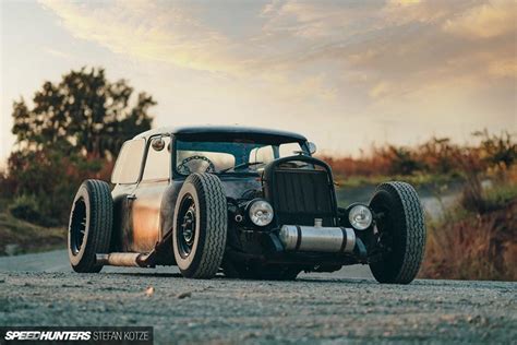 Mini Ratte: alter Mini Cooper zum V8 Rat-Rod umgebaut!