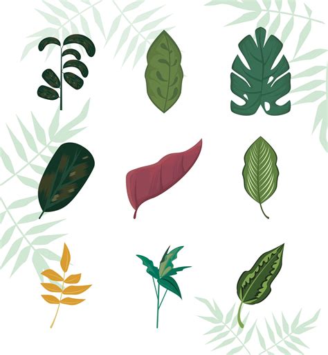 nature set icons 2501206 Vector Art at Vecteezy