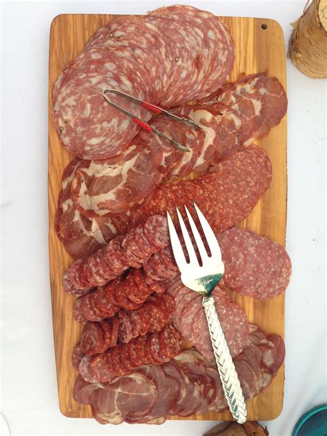 cured meat platter | Cured meats, Meat platter, Italian meats