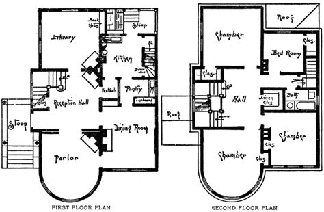 Queen Anne House Floor Plans