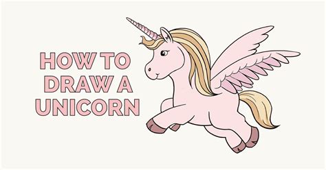 How to Draw a Unicorn: Easy Step-by-Step Unicorn Drawing Tutorial for ...