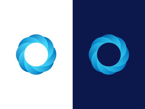 letter o logo design by Jewelreza on Dribbble