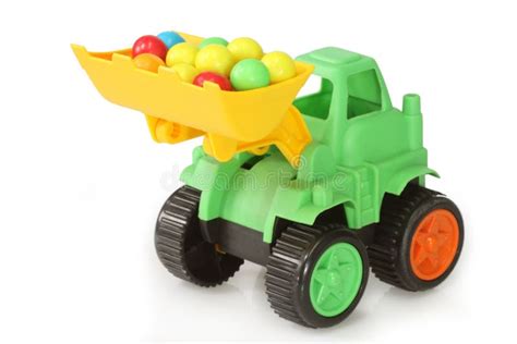 Toy digger stock photo. Image of truck, site, sweet, digger - 11003308