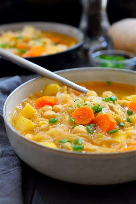 Sauerkraut Soup - Cilantro and Citronella