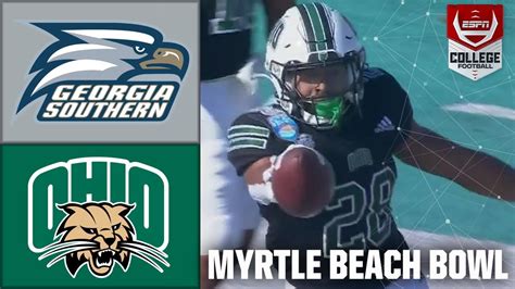 Myrtle Beach Bowl: Georgia Southern Eagles vs. Ohio Bobcats | Full Game ...