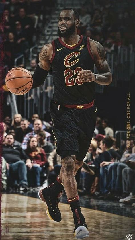 Download Lebron James Nba Cavs 23 Dribble Basketball Game Wallpaper ...