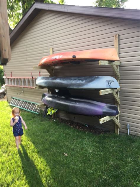 Related image | Kayak storage, Kayak storage rack, Canoe rack