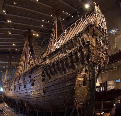 Swedish warship Vasa. It sank on its maiden voyage and remained intact for over 300 years. : r ...