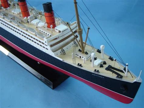 Buy RMS Aquitania Limited Model Cruise Ship 40in - Model Ships