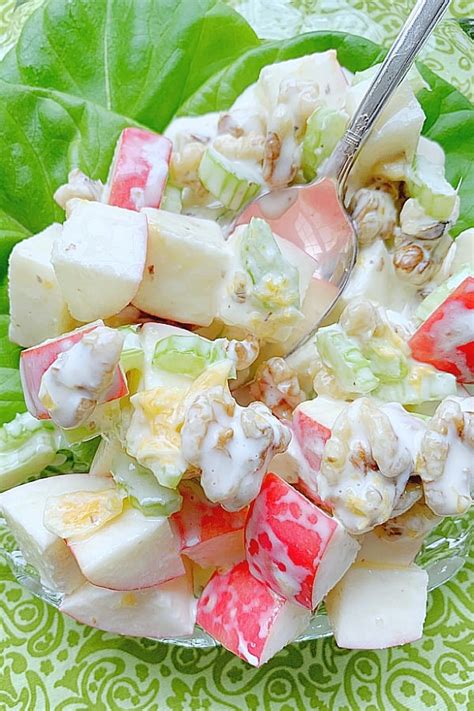 The Best Apple Salad - Foodtastic Mom