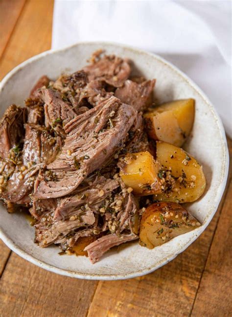 Slow Cooker Leg Of Lamb Recipe (Crockpot) - Dinner, then Dessert