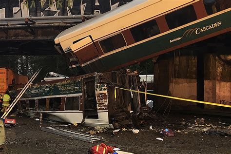 Amtrak train was reportedly speeding before deadly derailment