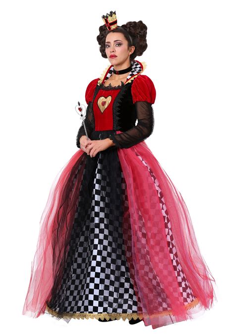 Ravishing Queen of Hearts Costume for Women