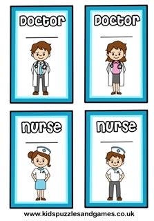 Doctors Role Play - Kids Puzzles and Games