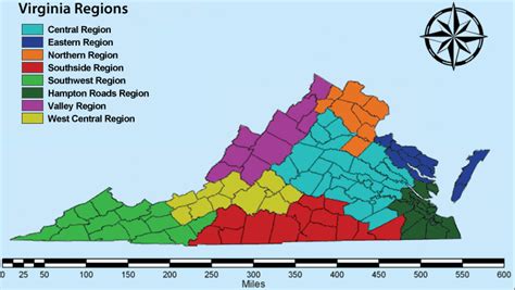 Regions of Virginia