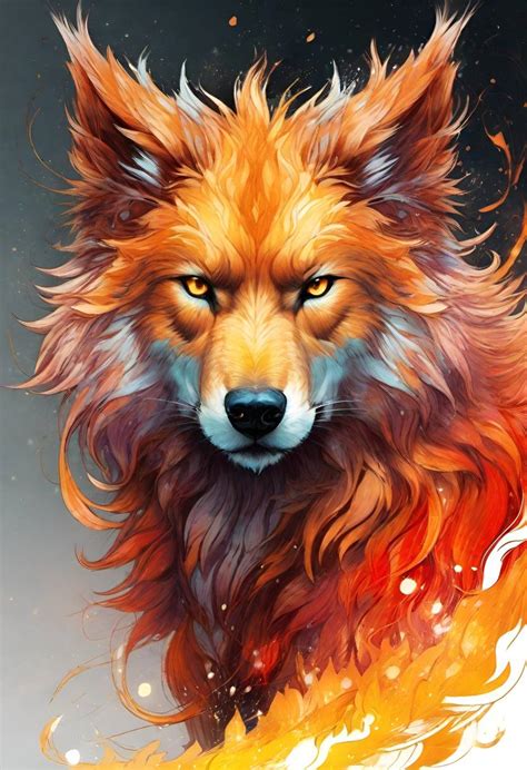 Fire Wolf 2810 by IonicAI on DeviantArt