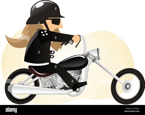 Cartoon Man Riding Motorcycle Vector PNG Similar PNG | vlr.eng.br