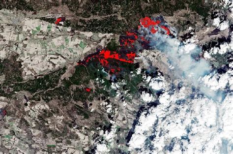 ESA - Mapping Chernobyl fires from space