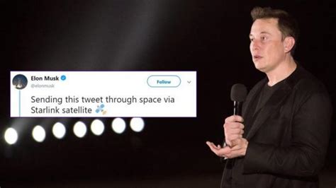 Elon Musk tweets using SpaceX's Starlink satellite internet - Freedoms Phoenix