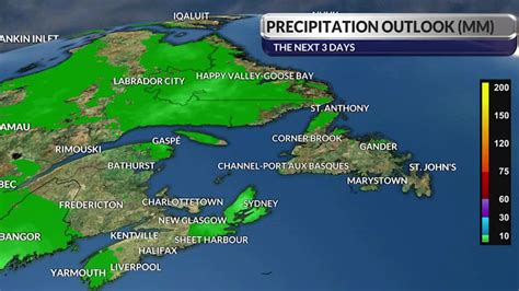 Your 3-day, short term weather, rain and snowfall forecast in Prince ...