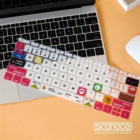 Mario Keyboard Sticker for MacBook Pro and Air Decal for Apple Laptop ...