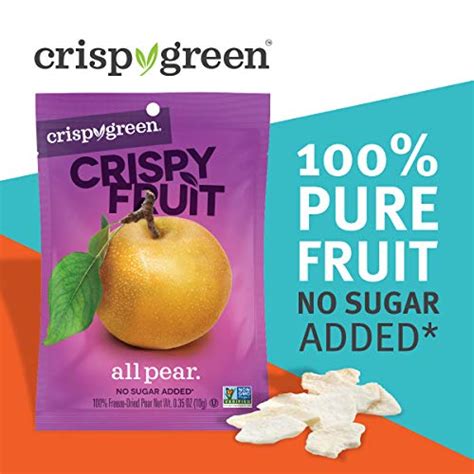 Crispy Green Freeze-Dried Fruit, Single-Serve, Variety Pack, 0.35 Ounce (Pack of 16) | Non-GMO ...