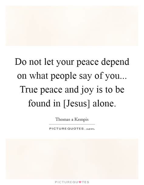 Peace Jesus Quotes & Sayings | Peace Jesus Picture Quotes