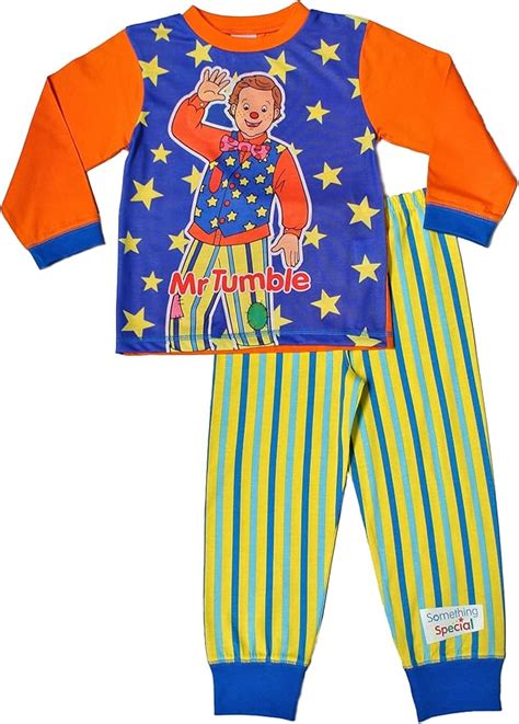 ThePyjamaFactory Something Special MR Tumble CBEEBIES Kids Children's Pyjamas Bedtime 1 to 5 ...