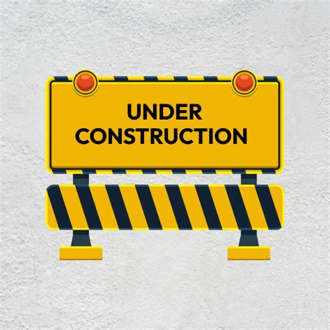 Under Construction Sign Template | PosterMyWall