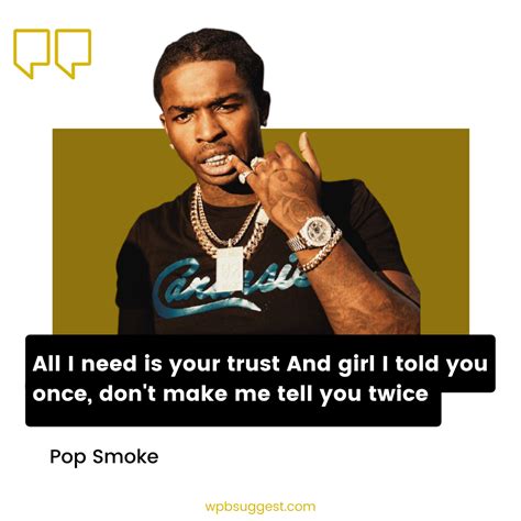 Best Influencing Pop Smoke Quotes [110+] To Share