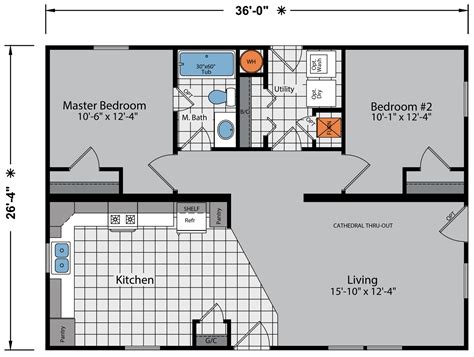 Lexington A234 - Skyline Homes in 2021 | Skyline homes, House plans, House design