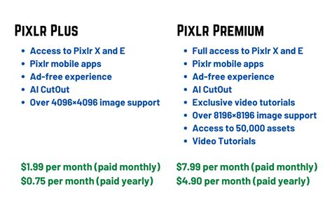 Pixlr X vs. Pixlr E - What's the Difference