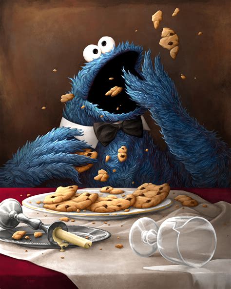 Cookie Monster Art