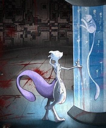 Pokemon Mew And Mewtwo Love Story