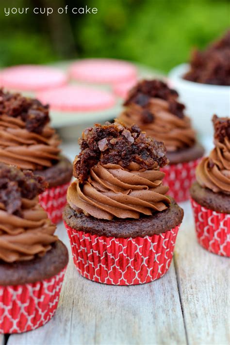 Brownie Batter Cupcakes - Your Cup of Cake