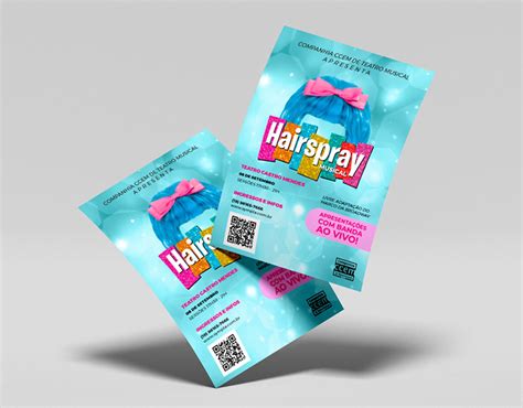 Musical Hairspray | Branding on Behance