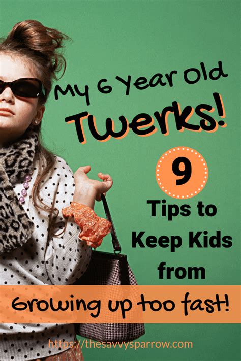 My 6 Year Old Twerks... How to Keep Kids from Growing Up too Fast!