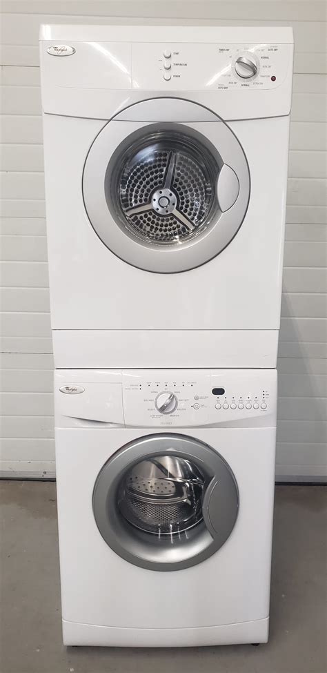 Order Your Set Whirlpool Apartment Size - Washer Wfc7500vw2 And Dryer Ywed7500vw Today!