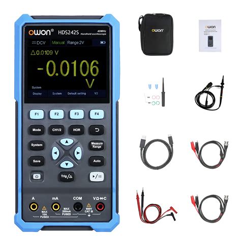 Buy OWON HDS272S 3 in1 Handheld Digital Oscillo Waveform Generator Multimeter 2CH USB Type C ...