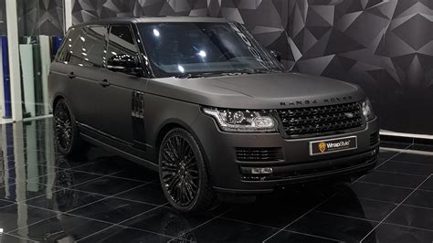 Range Rover Vogue - Black Matt wrap | WrapStyle