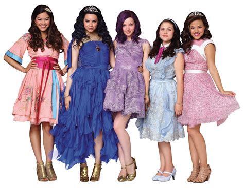 Disney's Descendants' Lonnie, Evie, Mal, Jane and Audrey - Disney Photo ...