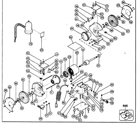 Wiring Diagram For Bench Grinder