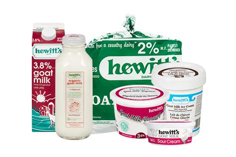 Goat Milk Products | Hewitts's Dairy