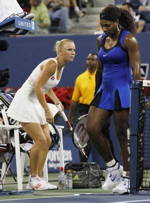 Caroline Wozniacki As Serena Williams – Telegraph