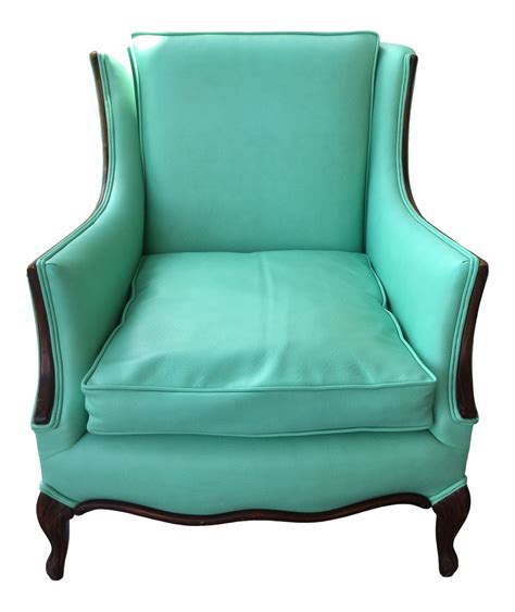 1970s Vintage Teal Armchair on Chairish.com | Teal armchair, Corner chair, Armchair