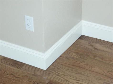 20++ Modern Baseboard Trim Ideas - HOMYHOMEE