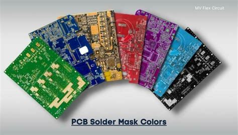 7 Popular Options for PCB Solder Mask Colors | MV Flex Circuit