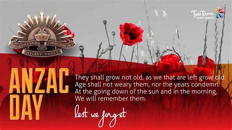 anzac-day-lest-we-forget | Twin Towns Clubs & Resorts